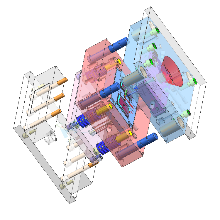 IMD/IML注塑工藝模具設計開發