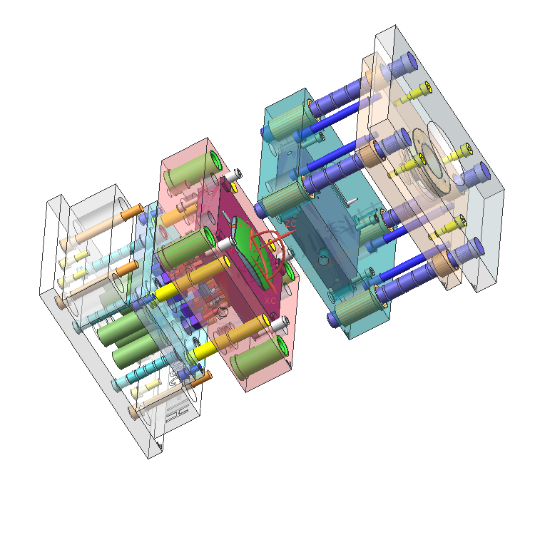 IMD/IML注塑工藝模具設計開發