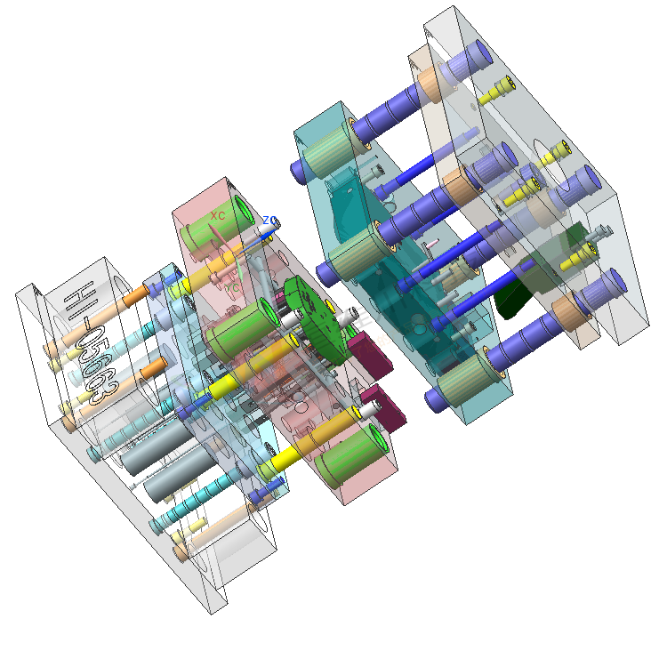 IMD/IML注塑工藝模具設計開發