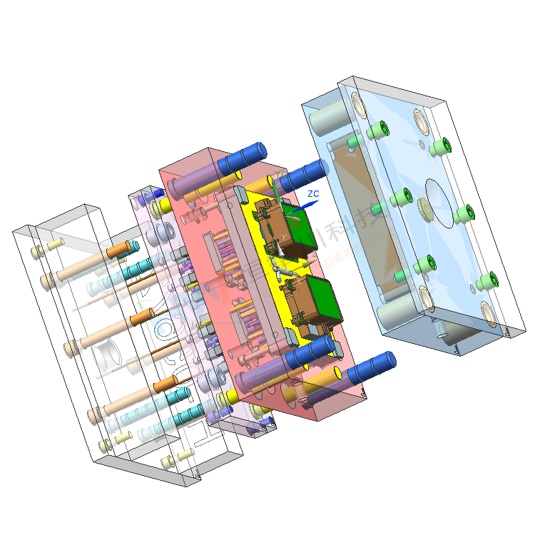 IMD/IML注塑工藝模具設計開發