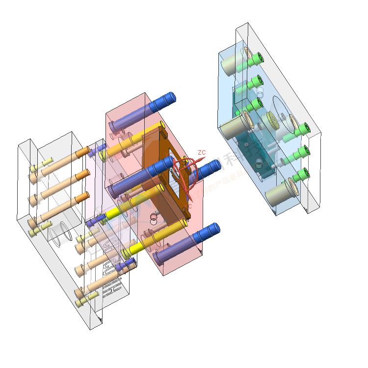 IMD/IML注塑工藝模具設計開發